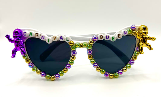 Carnival Queen Sunnies💜💚💛